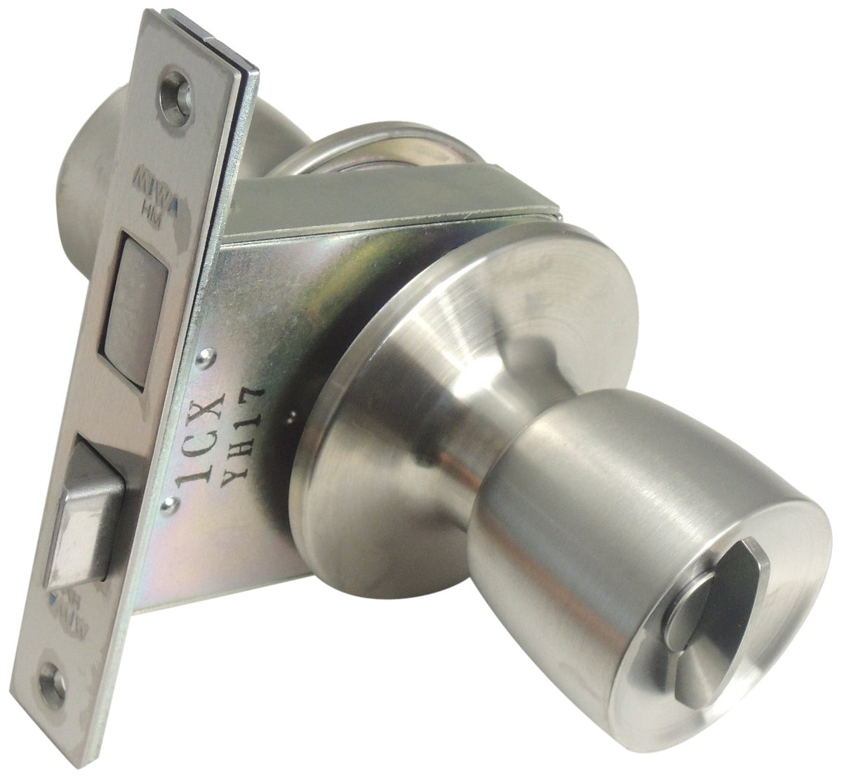 Miwa Lock U9 HMD-1 Cylinder Lock for Internal Doors, Back Set 64 mm, Door Thickness: 1.3 - 1.7 inches (33 - 42 mm), HMD1-E64~