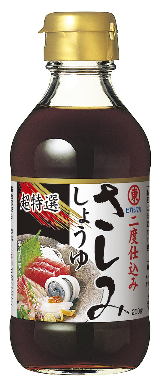 Higashimarushoyu sashimi soy sauce 200mlX2 pieces