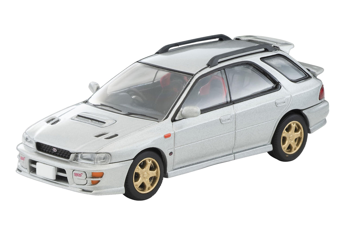 Tomica Limited Vintage Neo LV-N281c Subaru Impreza Pure Sport Wagon WRX STi Ver.V Silver 98 Finished Product
