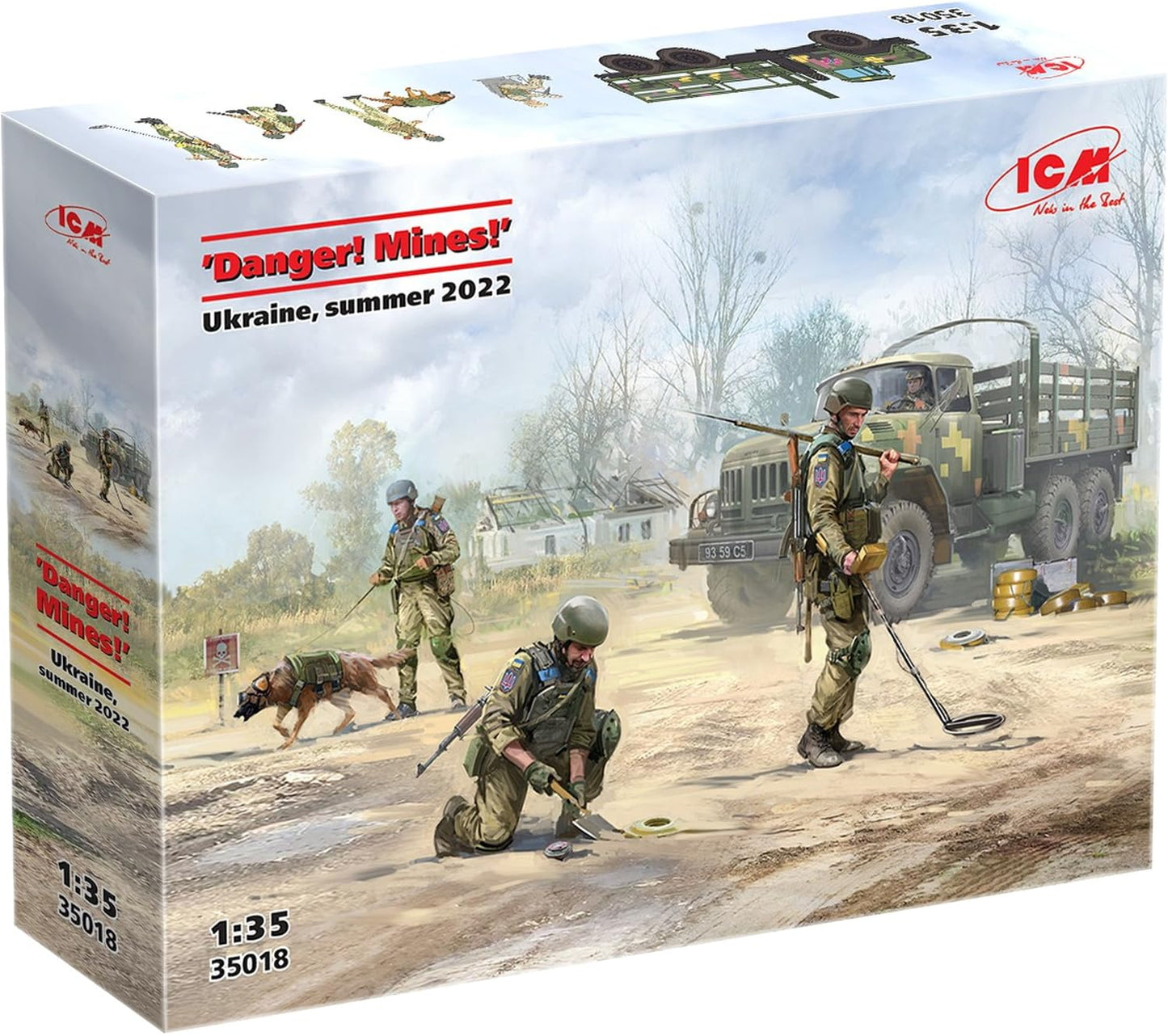 ICM Ukraine Summer 2022 - Zil-131 Truck & Sapper Minesweeper AFU Unit (4)