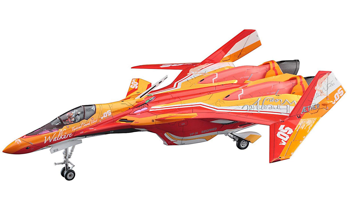 Hasegawa Macross Series Macross Delta Theater Version VF-31J Siegfried Freya Vie on Color 1/72 Scale Plastic Model 65848