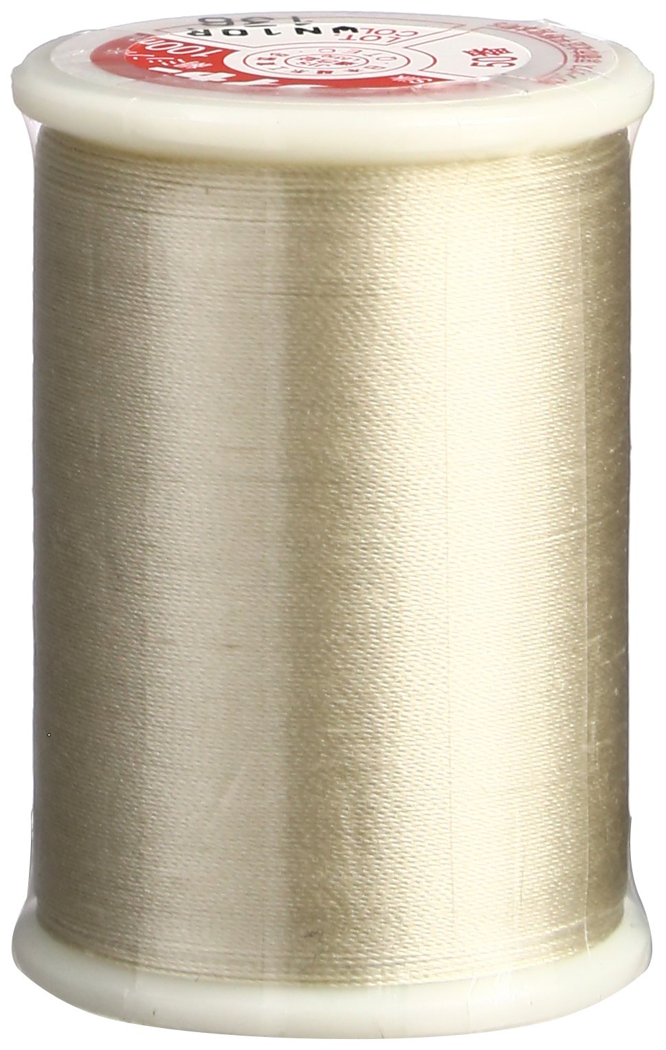 Superior Threads Tire Silk #50 3-Ply 50-Weight High Sheen Silk Embroidery Quilting Sewing Thread - 109 Yard Spool (#136 Antique Ivory)