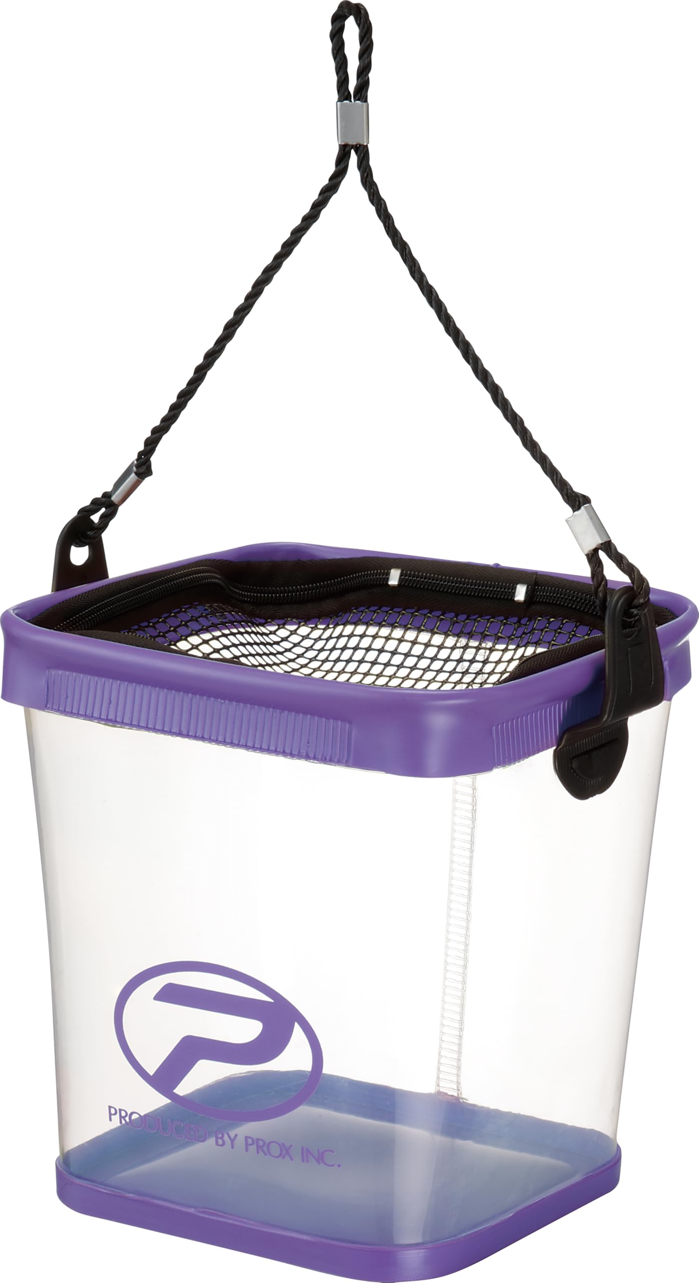 Prox Clear Live Square Bucket (with Rope and Holder)