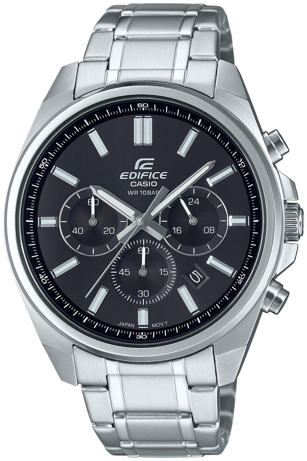 Casio Edifice EFV-650DJ-1AJF [Edifice Standard Chronograph Men's Metal Band] Japan Import New 2024