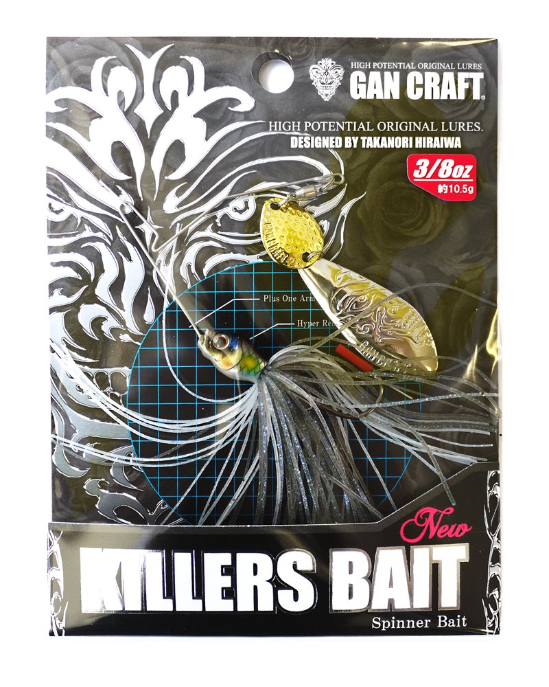 GAN Craft 3/8#01S Killers Bait Lure, T1