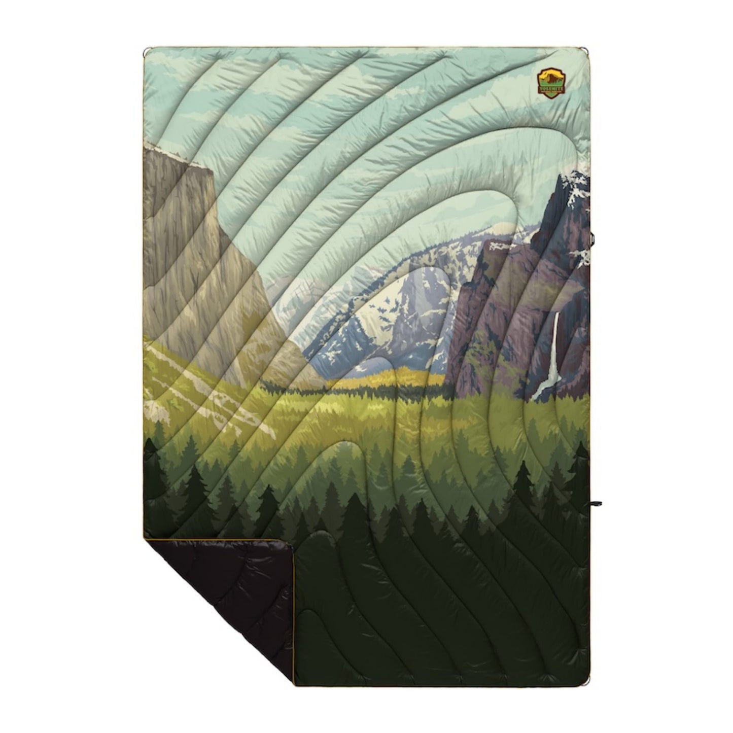 Rumpl Original Puffy National Park Blanket for Camping and Outdoors, Yosemite - V1