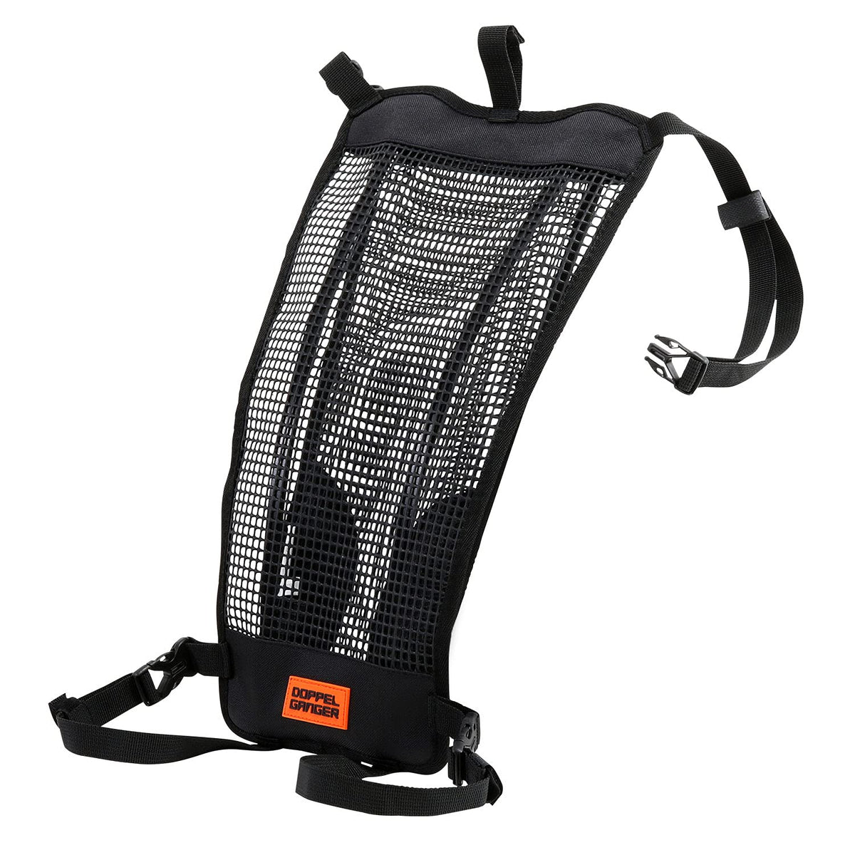 Doppelganger Backpack Mesh Supporter "Back Stuffinzo" [Mesh Supporter That Can Be Add-On To Your Backpack] DBT617-BK Black W25 x L (D) 5 x H 41 cm