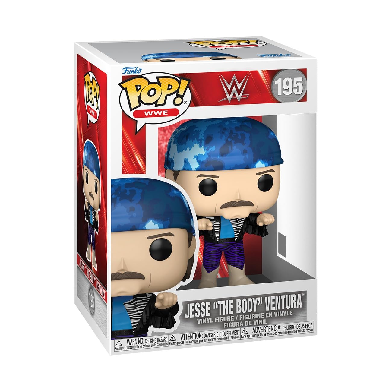 Funko Pop! WWE: Jesse The Body Ventura - Collectable Vinyl Figure - Gift Idea - Official Merchandise - Toys for Kids & Adults - Sports Fans - Model Figure for Collectors and Display