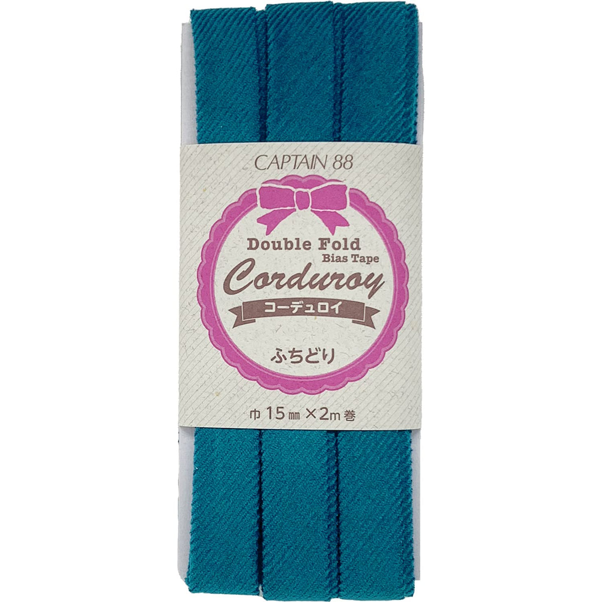 CAPTAIN88 corduroy hutidori Width 15 mm X 2 m Roll