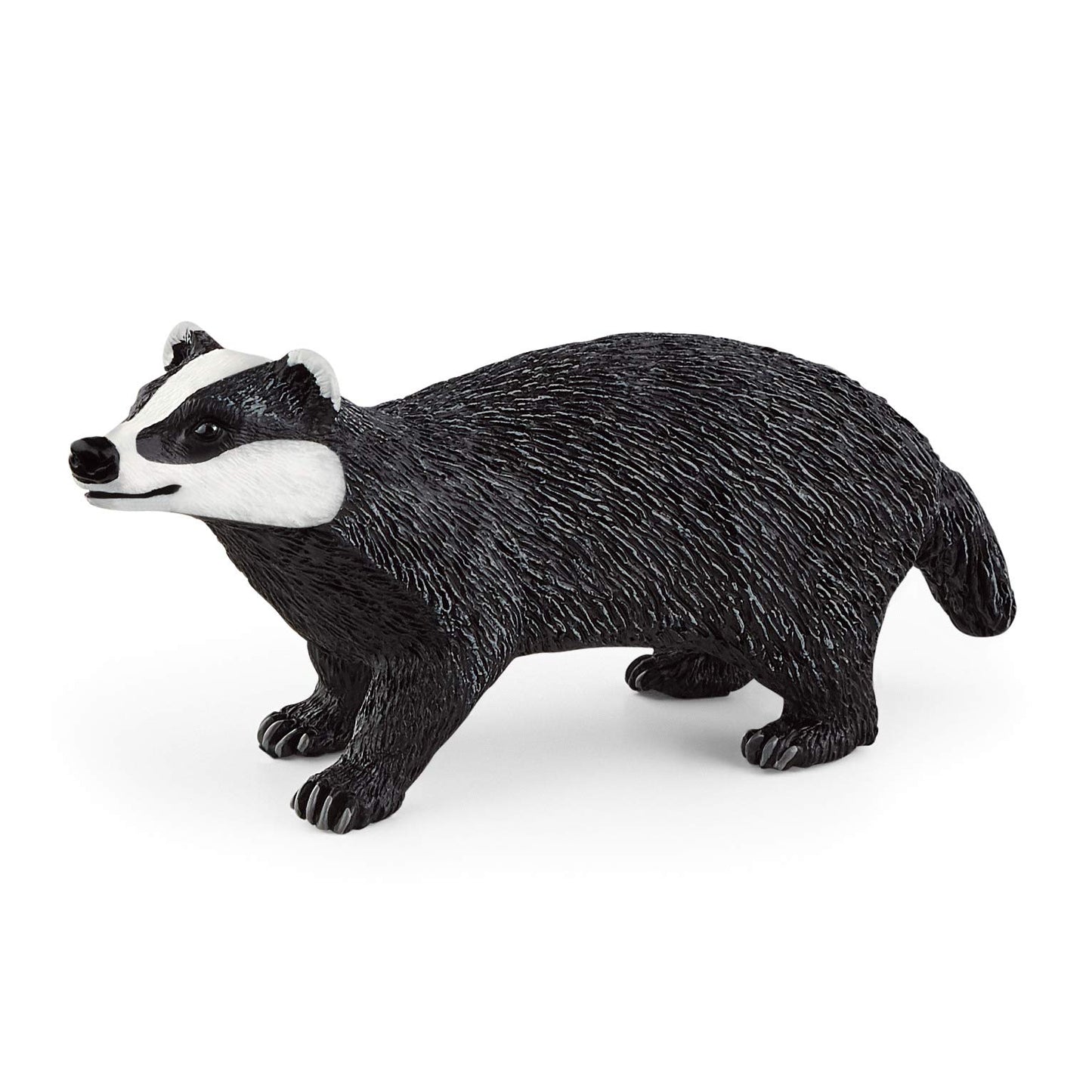 Schleich Wild Life, North American Woodland Wild Animal Toys for Kids, Badger Toy Figurine, Ages 3+