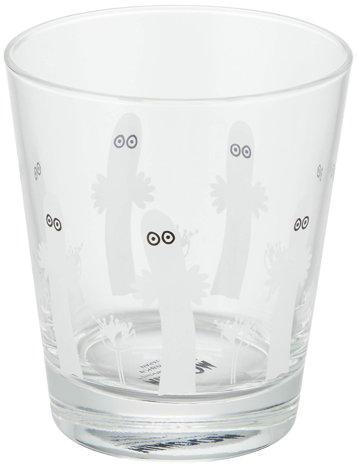 Yamaka Shoten MOOMIN MM3504-813 Kuppi Glass Tumbler, Nyoronyoro, Capacity: Approx. 9.2 fl oz (260 ml), Moomin Goods, Scandinavian, Mother's Day Gift, Tableware, Wedding Gift, Made in Japan