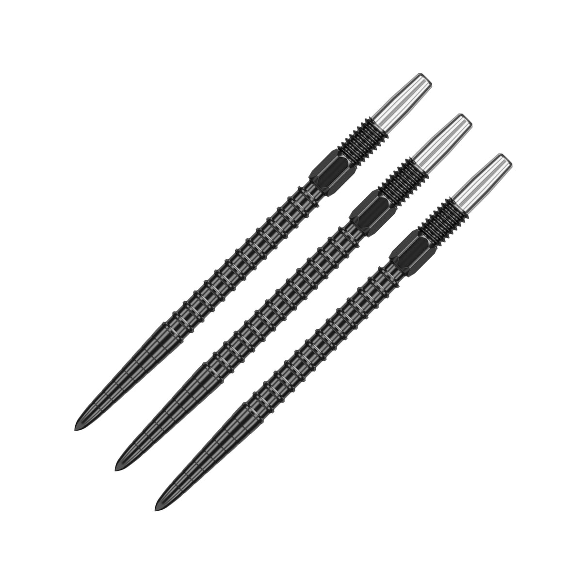 Target Darts Swiss Point Dart Points, Chrono (3 Pack Set of Tips) 30MM – Black | Change Dart Points, Swiss Storm Points, Professional Darts Accessories