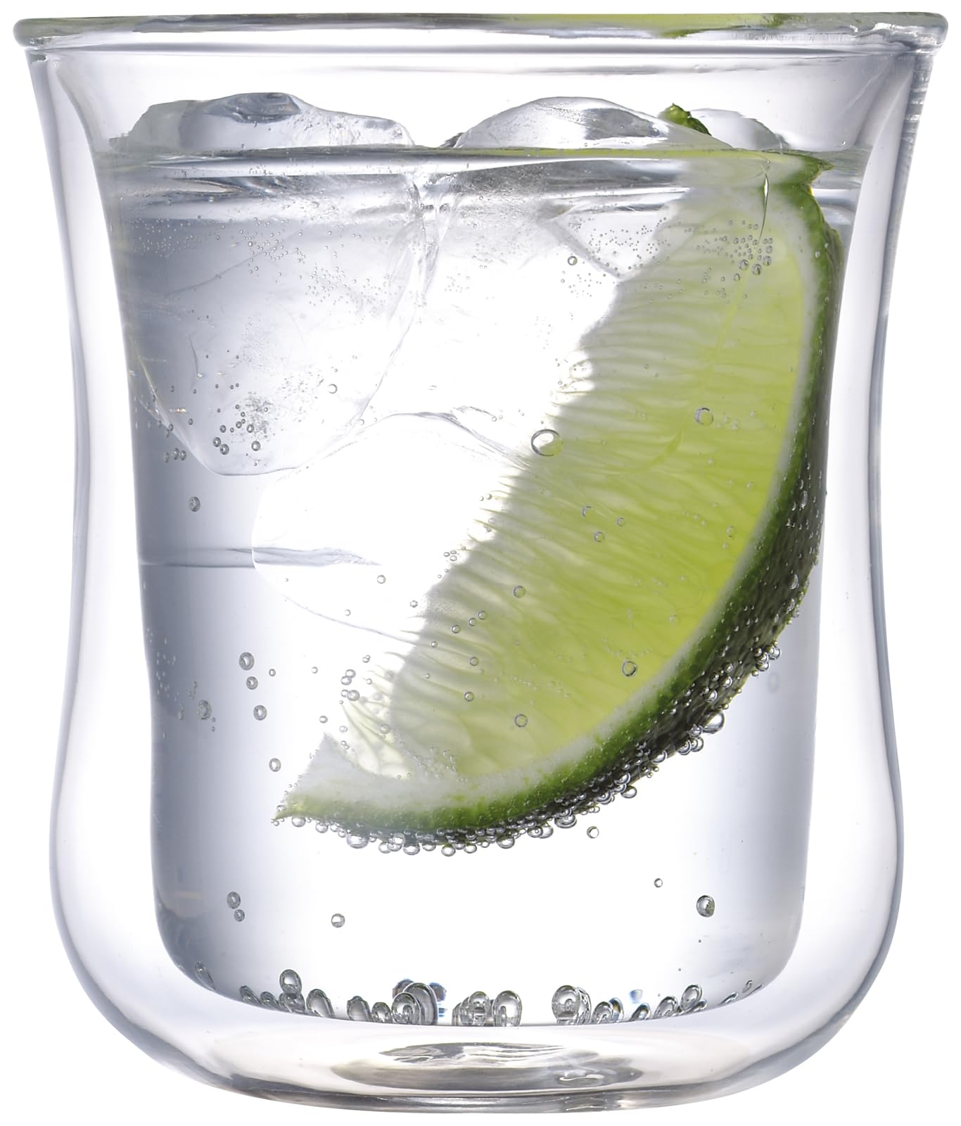 iwaki K405 Heat Resistant Glass, Double Wall Glass, Air Glass, 8.1 fl oz (230 ml), Clear