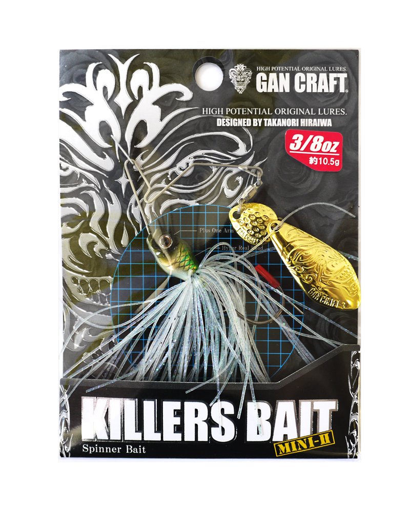 GAN Craft Mini-II3/8#04G Killer's Bait Lure, Oikawa