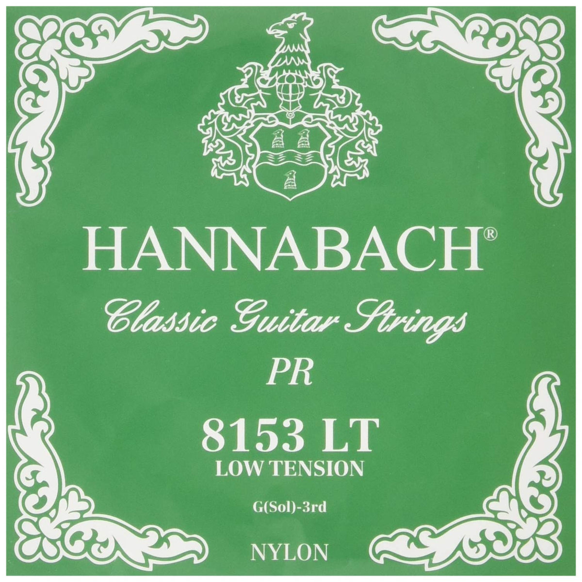 Hannabach Series 815 Low Tension Silver Special Single G3 String for Classic Guitar (652513)