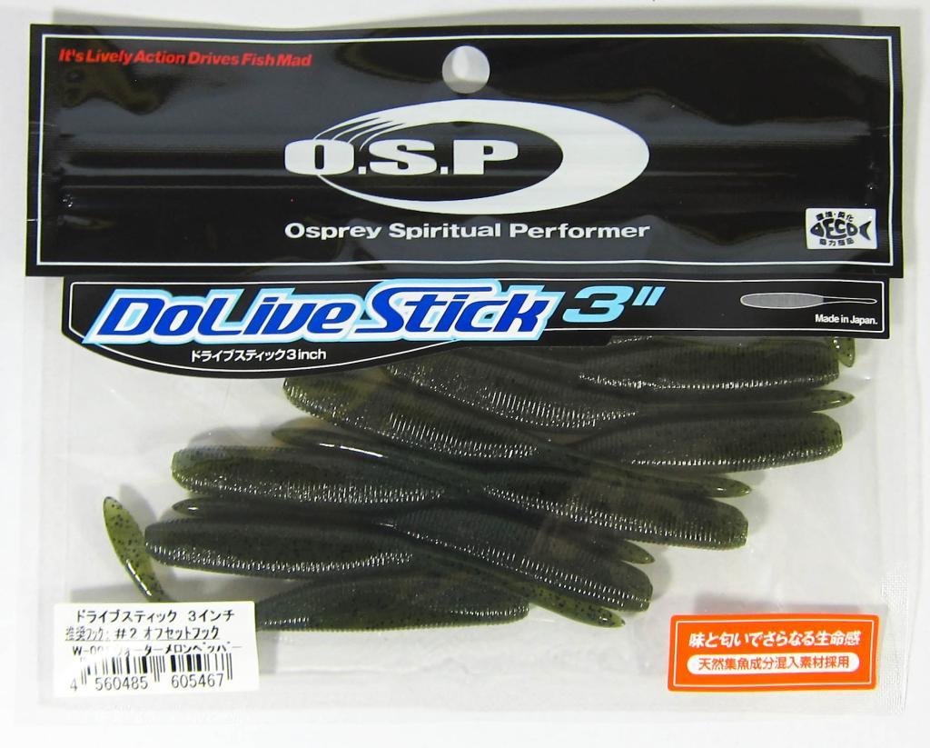 OSP Soft Lure Dolive Stick 3 Inches W-001 (5467)