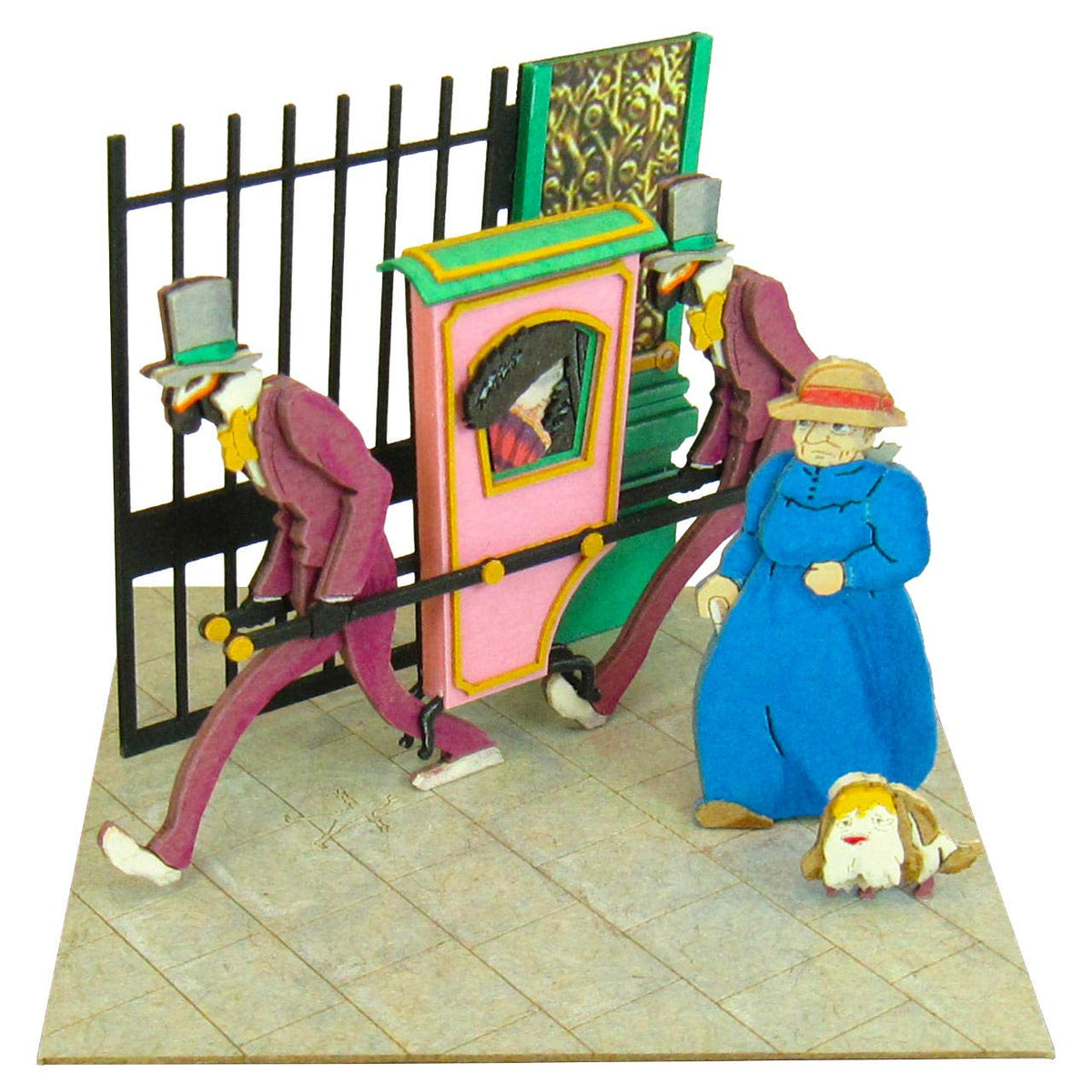 Giant Bean Bag Chairs MP07-34 Studio Ghibli Mini Howl's Moving Castle Witch Mikoshi Non-Scale Paper Craft