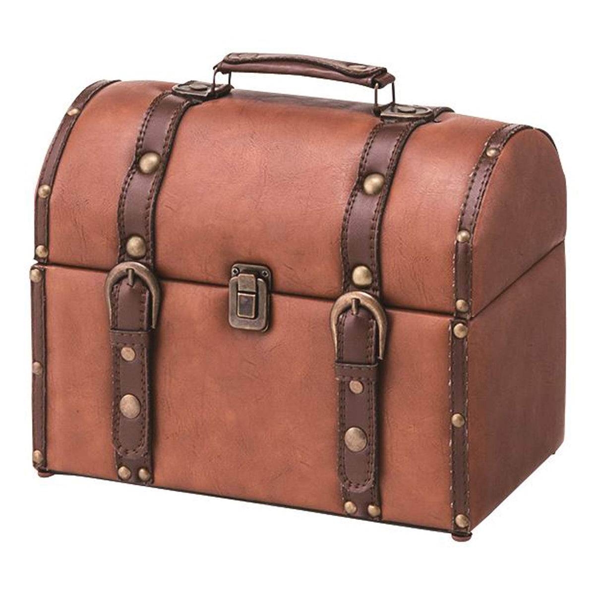 AZUMAYA IW-875/275 Trunk Storage Curry Box (Light Brown)