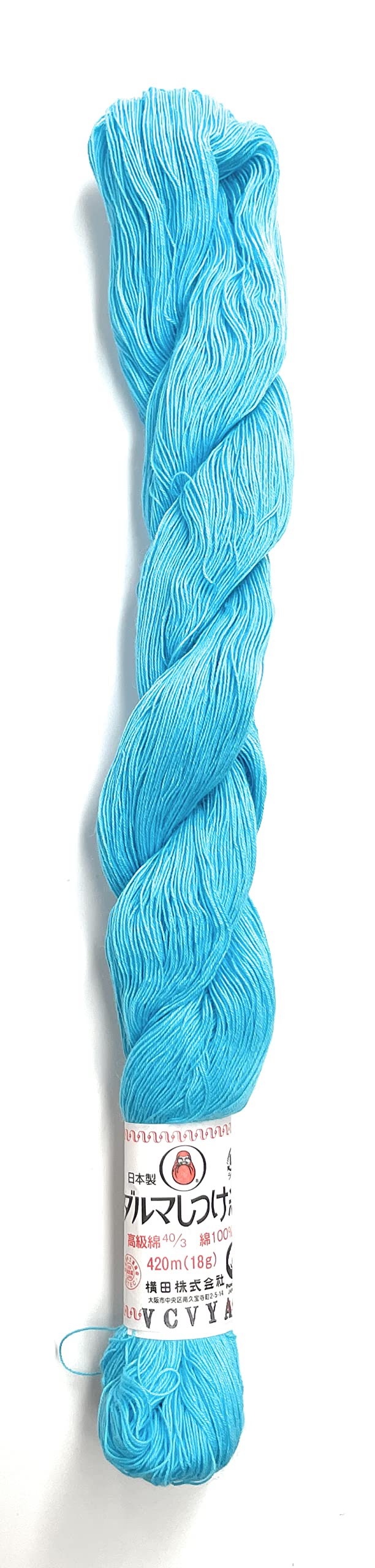 Yokota Daruma Basting Thread Cotton (Blue)