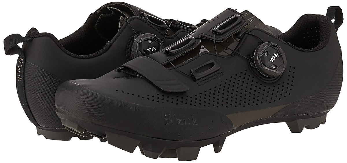 Fizik X5 Terra Cycling Footwear, Black, Size 42