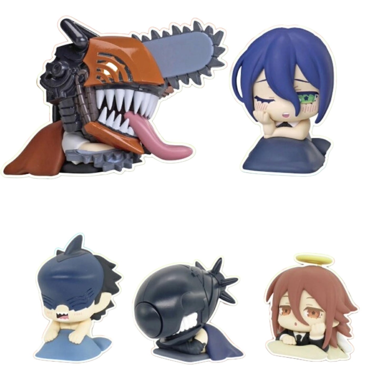 スタンドストーン STASTO Stand Stones Onemutan Chainsaw Man Reze Arc × Complete Set of 5 Types Gachapon Capsule Toy