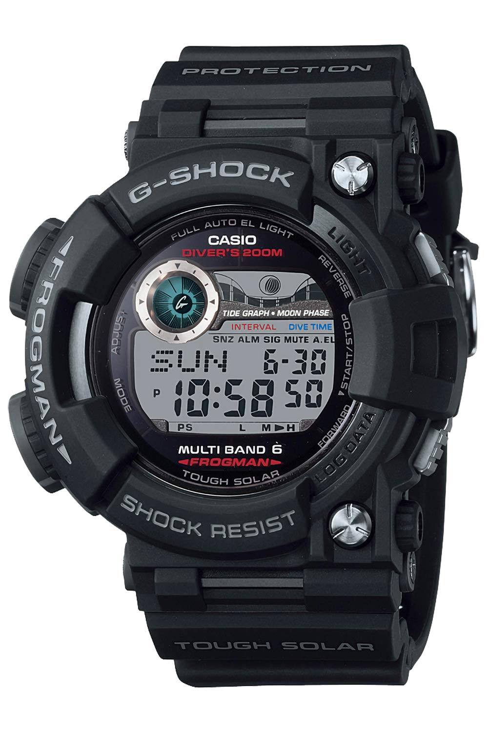 Casio G-Shock Digital Dial Resin Quartz Men's Watch [GWF-1000-1jf] (Japan Import-No Warranty)