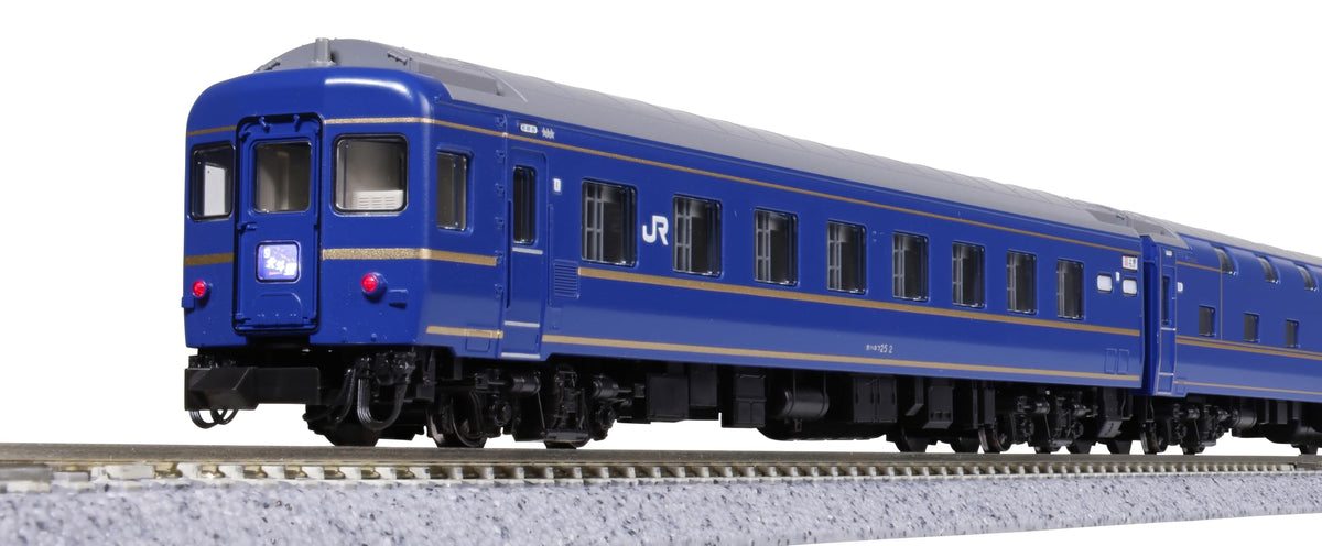 KATO 10-831 N-Gauge 24-Series Bedside Express Big Dipper Deluxe Assembly, 6-Car Basic Set, Railroad Model, Passenger Train