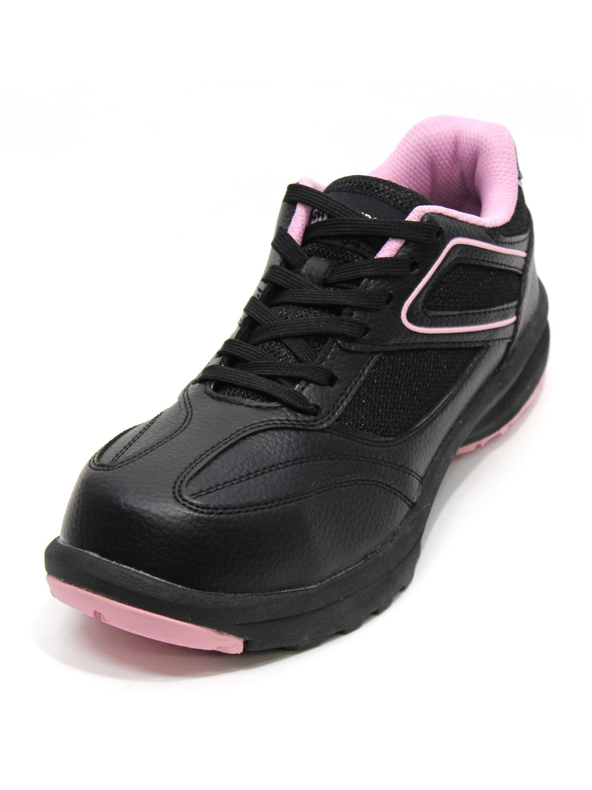 Margo Safety Shoes, Work Shoes, Women's, Resin Toe Core, Lightweight, Heel Shock Absorption, Medallion Safety 507, Black, 25.0 cm