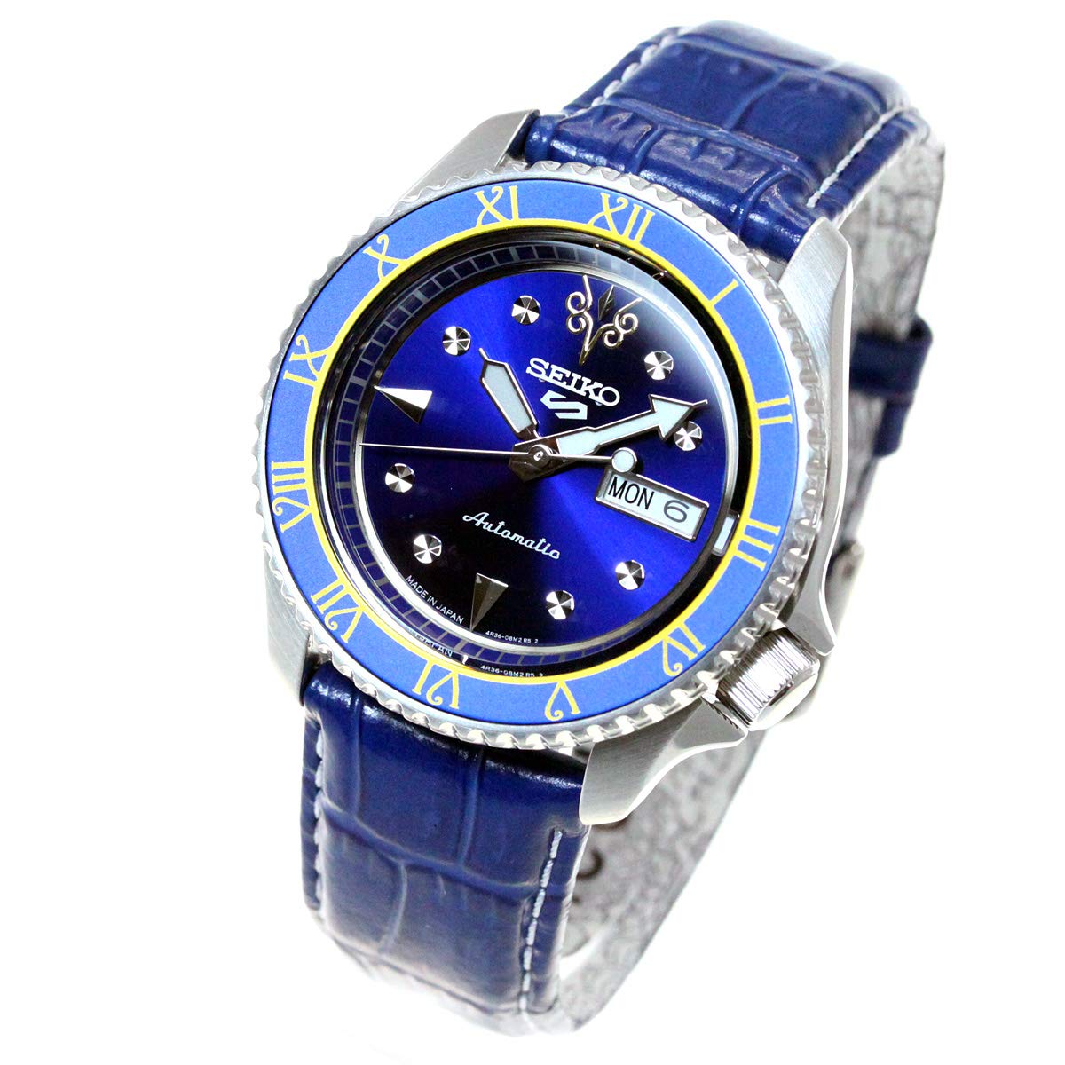 SEIKO 5 SPORTS Street Fighter V Automatic Mechanical Distribution Limited Model Wristwatch Men's Chunley CHUN-LI Seiko Five Sense SBSA077