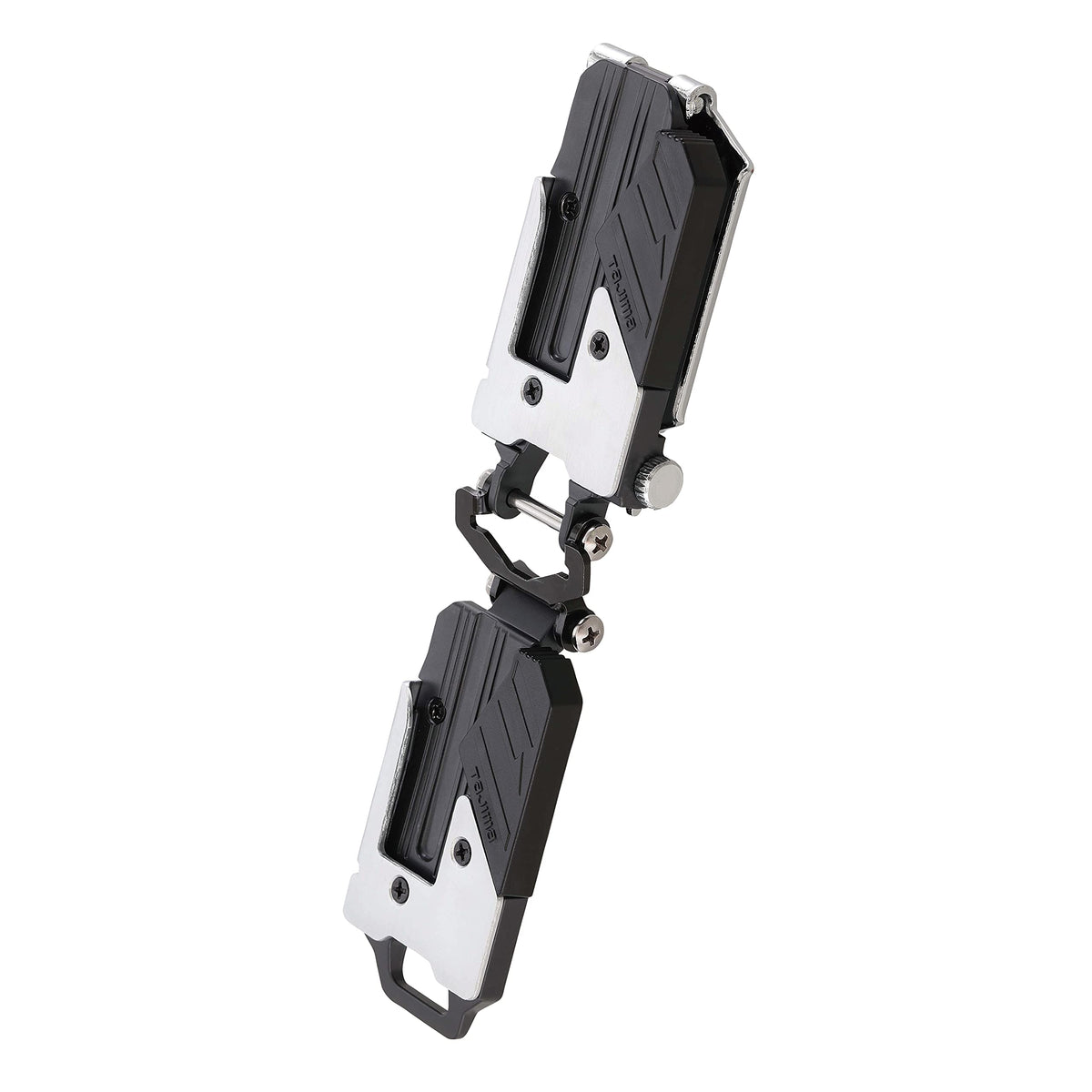 Tajima Safety System, Saff Retrofit Holder, Metal Top and Bottom 2 Loops, Space Saving Around the Waist, Movable Connections for Easy Access and Easy to Move Tools, Easy to Put on and Take Off, Attach