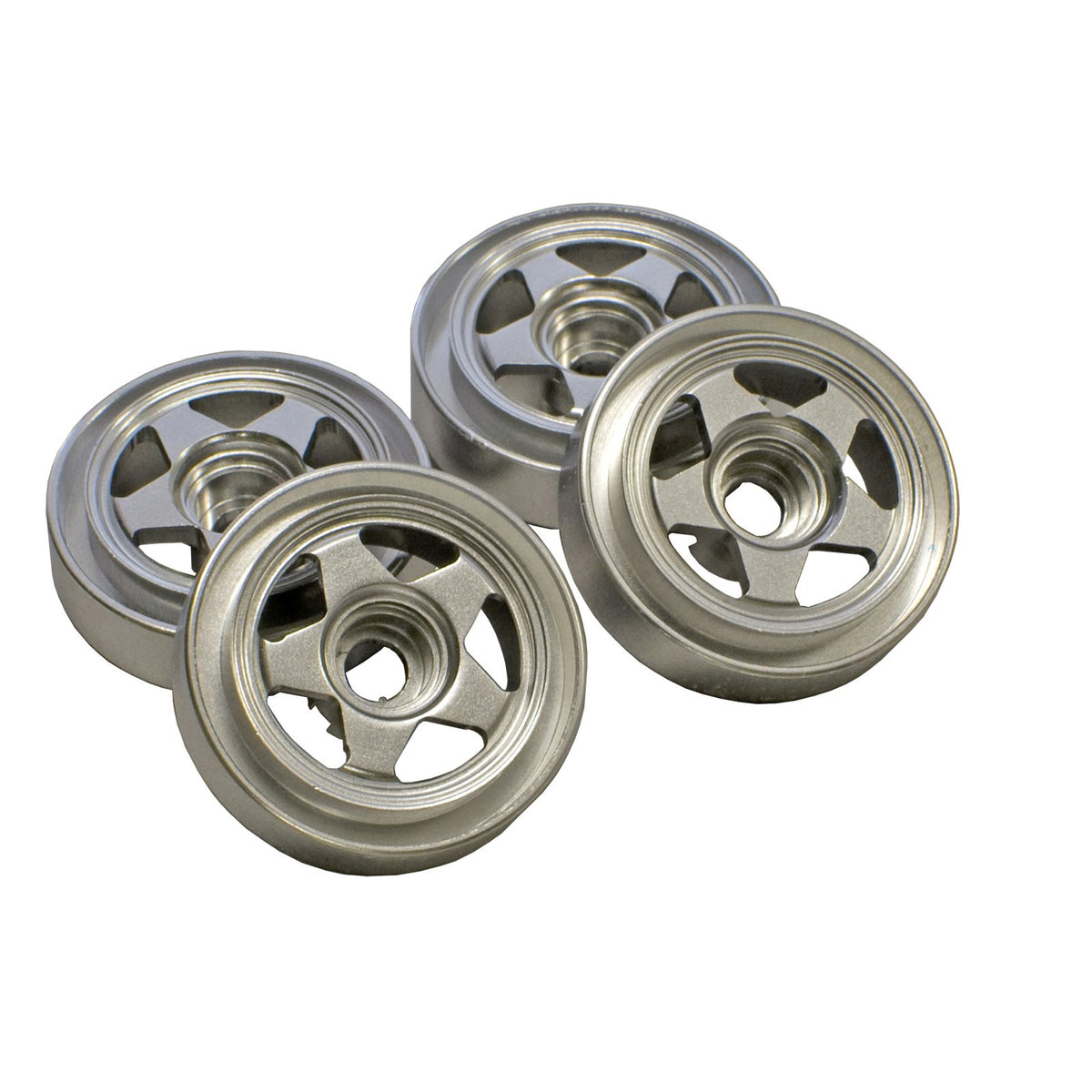 Alloy Wheels (Land Cruiser / Silver) for Overland MVH51S (japan import) by Kyosho