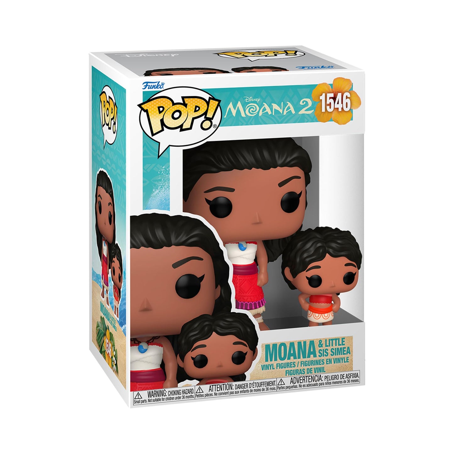 Funko POP! & Buddy: Disney Moana 2 - Moana & Simea