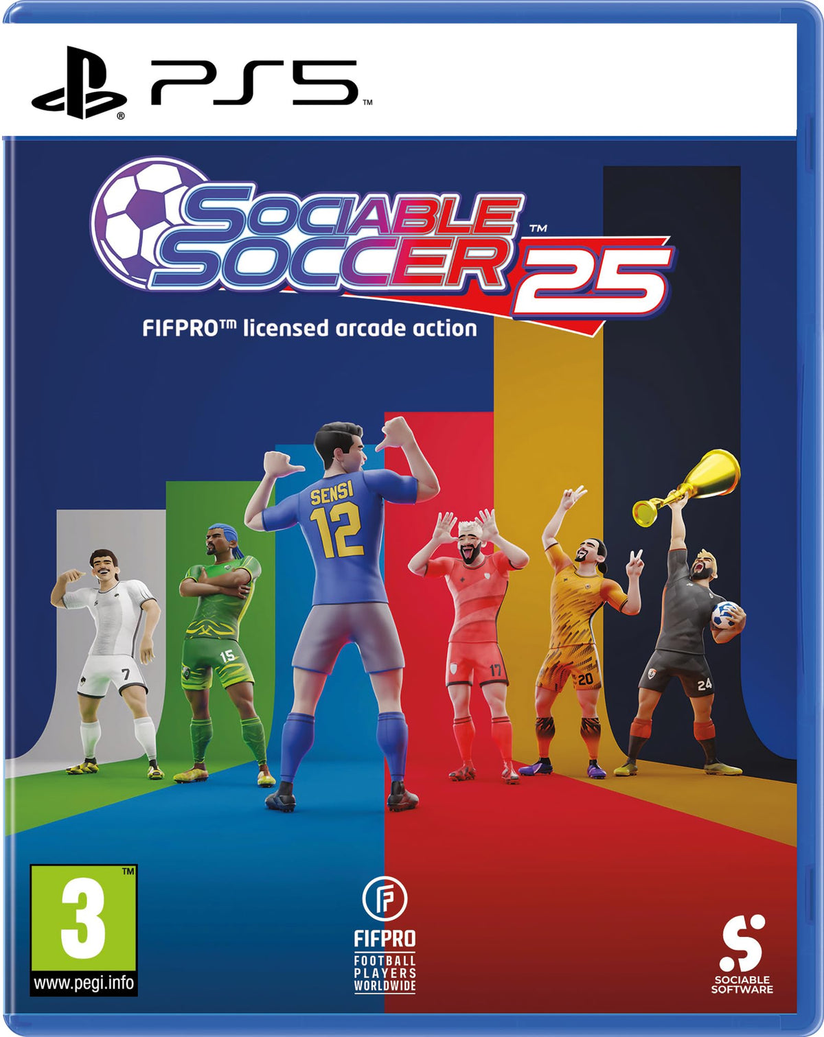 MDM MERIDIEM GAMES Sociable Soccer 24 - PS5