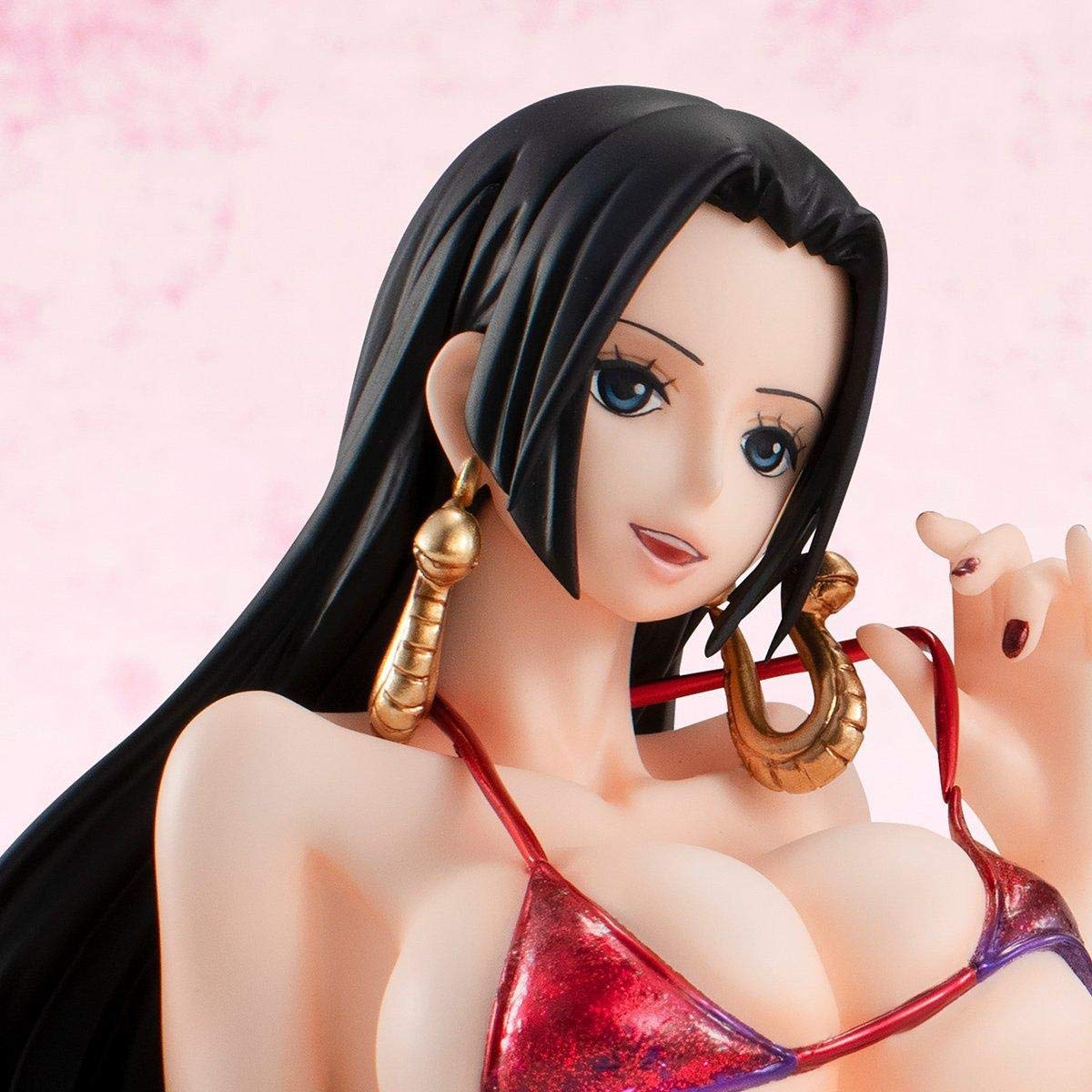 Megahouse Onepiece Portrait of Pirates: Bathing Beauties Boa Hancock (Limited Ex Version) PVC Figure, Multicolor