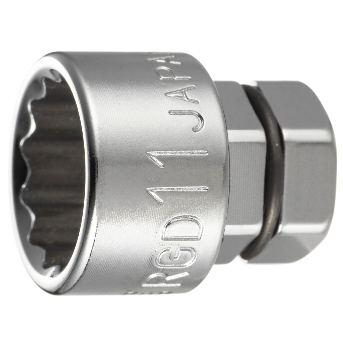 Tone HPRGD-11 Socket (For 12 Angles and Eyeglass Wrenches) 2 Sided Width 0.4 inches (11 mm)