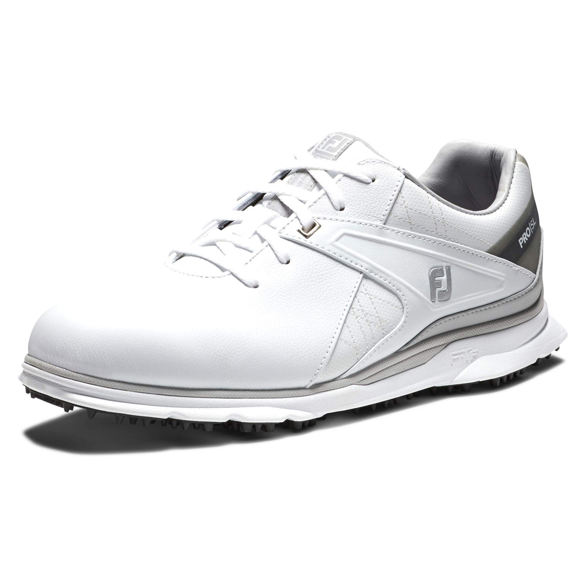 FootJoy Men's Pro|SL Previous Season Style Golf Shoes, White/Grey, 8 W US