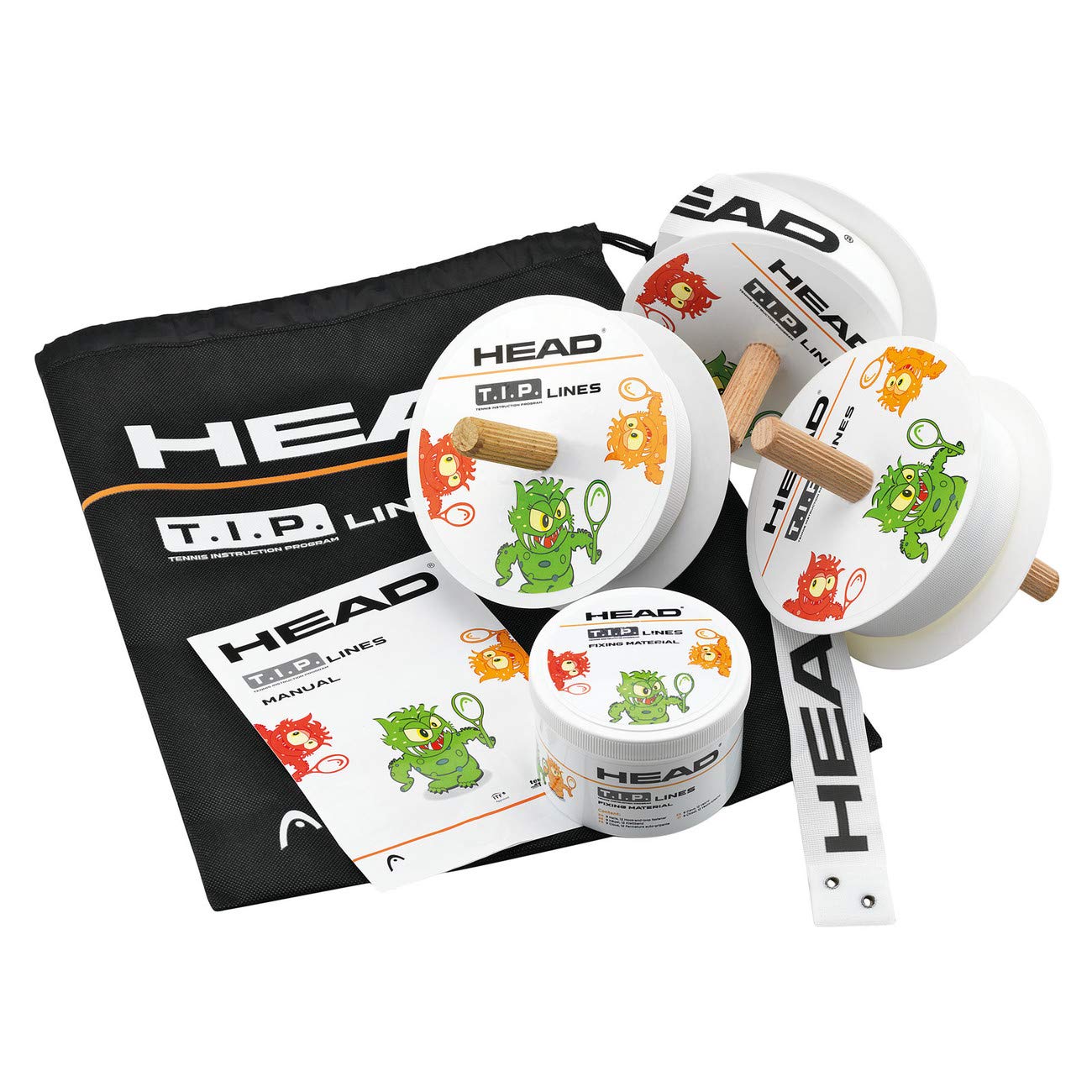 HEAD Unisex - Adults TIP Lines Tennis Accessory, White, One Size