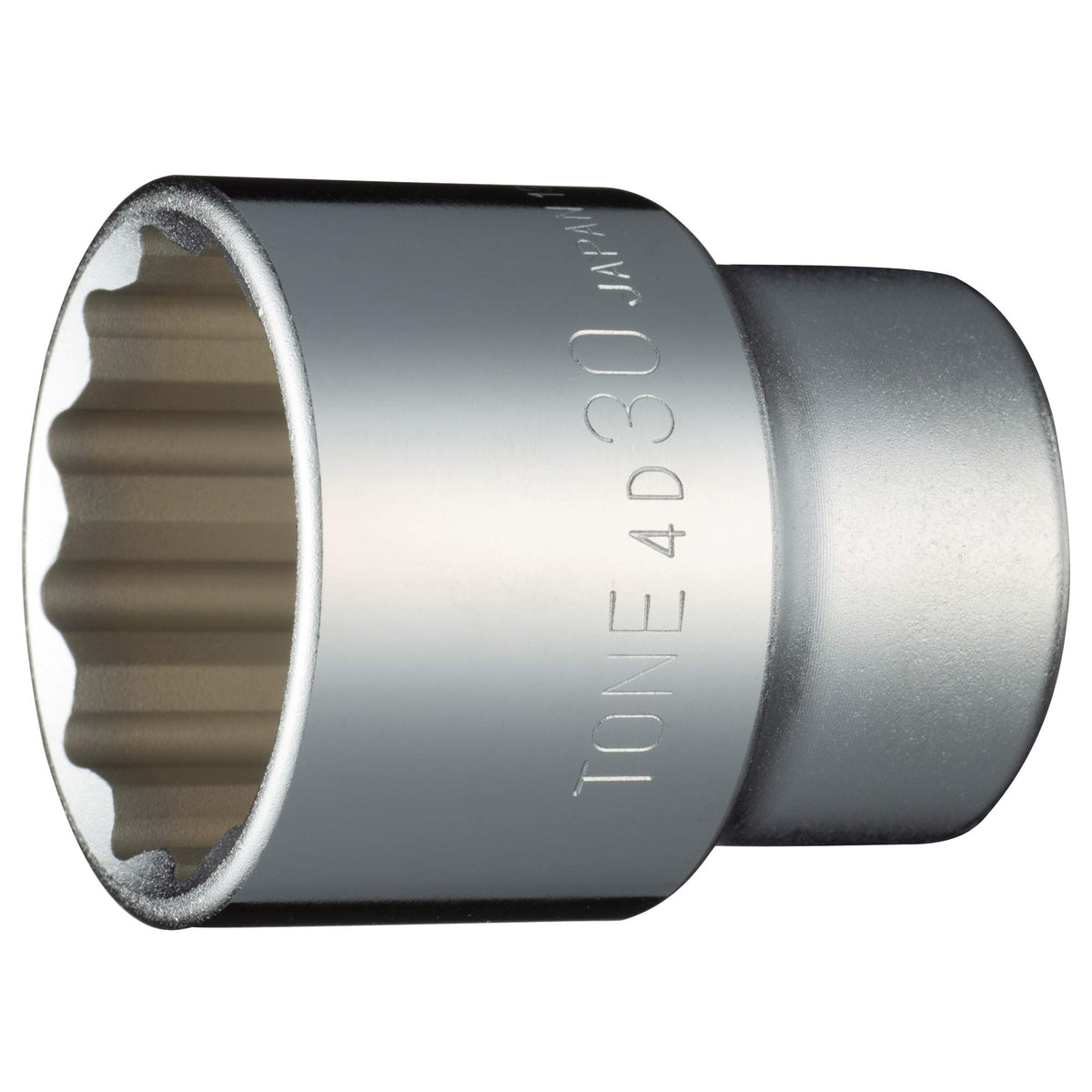 TONE Socket 12-Point 4D-30 1/2" Inch Drive 30mm