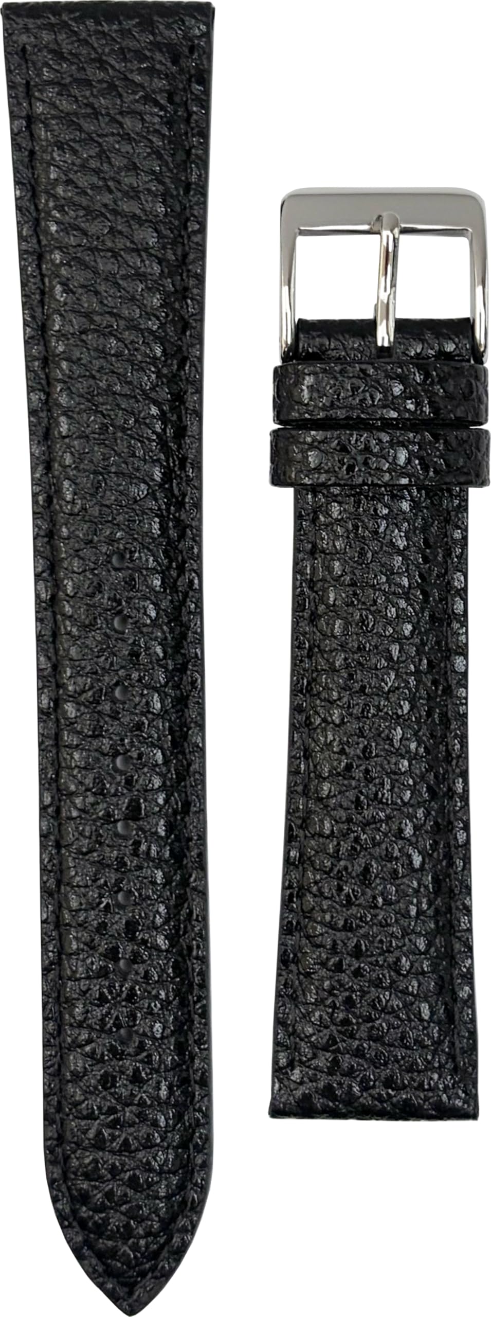 [Seiko] Seiko Watch Band, 18 mm, dae4r Cowhide Shrink Black Men's