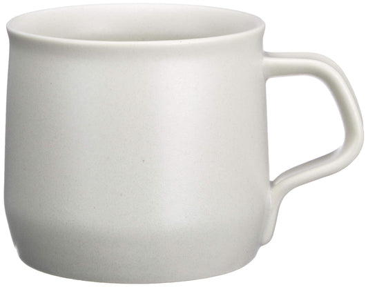 KINTO 26350 FOG Mug, 9.1 fl oz (270 ml), Ash White, Microwave and Dishwasher Safe