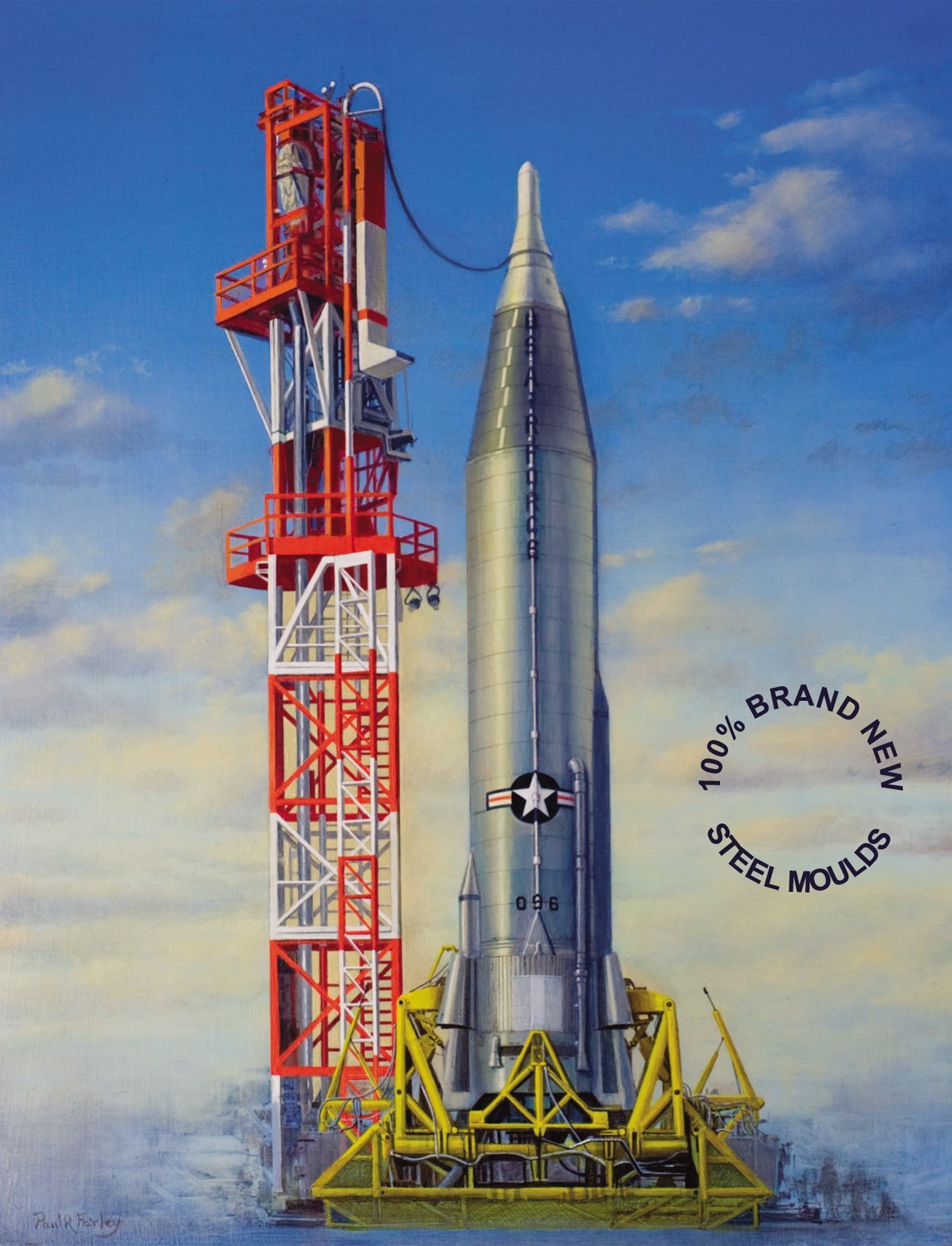 プラッツ 1/72 アメリカ空軍 ICBM コンベア SM-65D アトラス プラモデル HM2001
