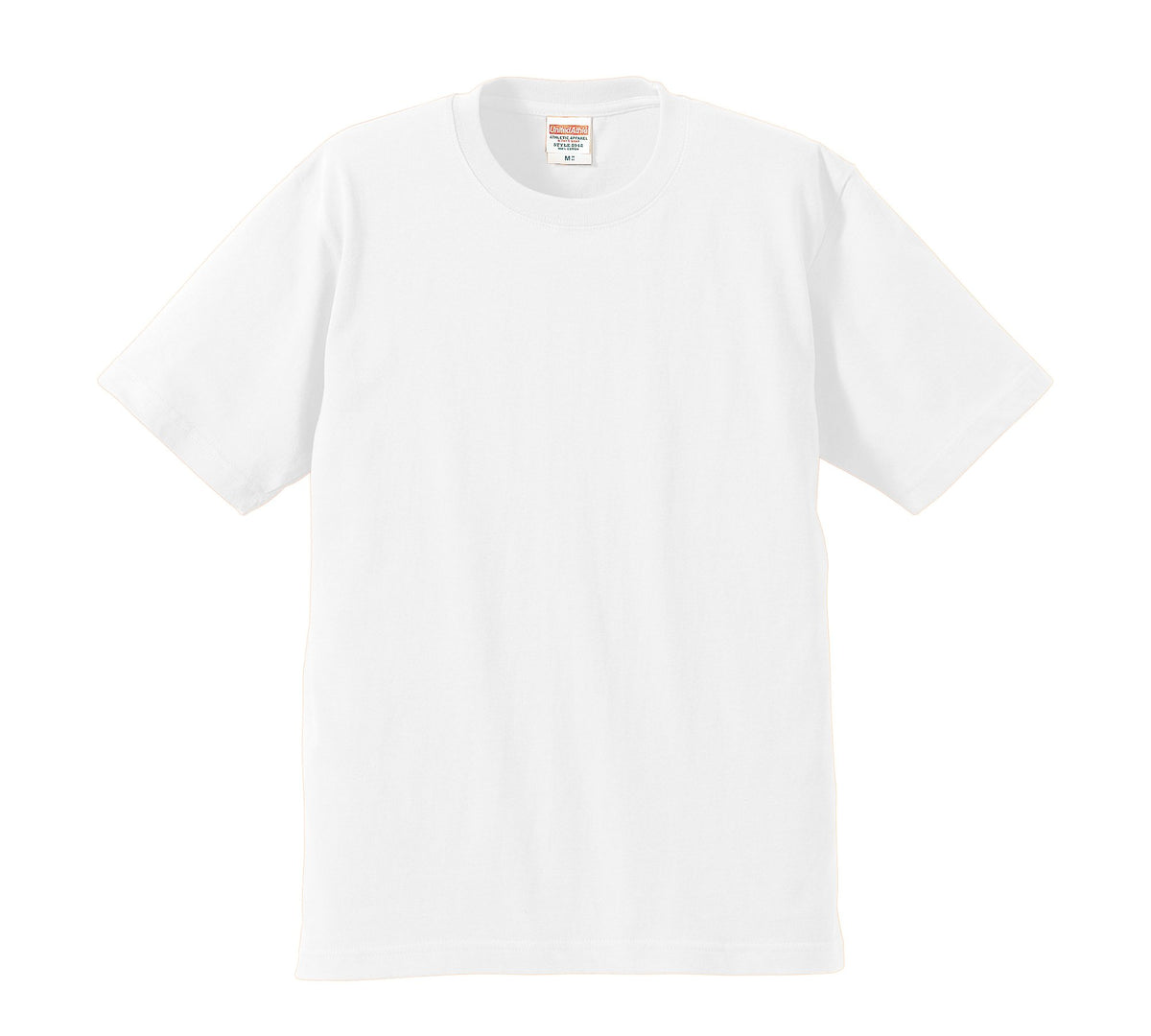 United Athle Men's 6.2 oz. Tee XL White