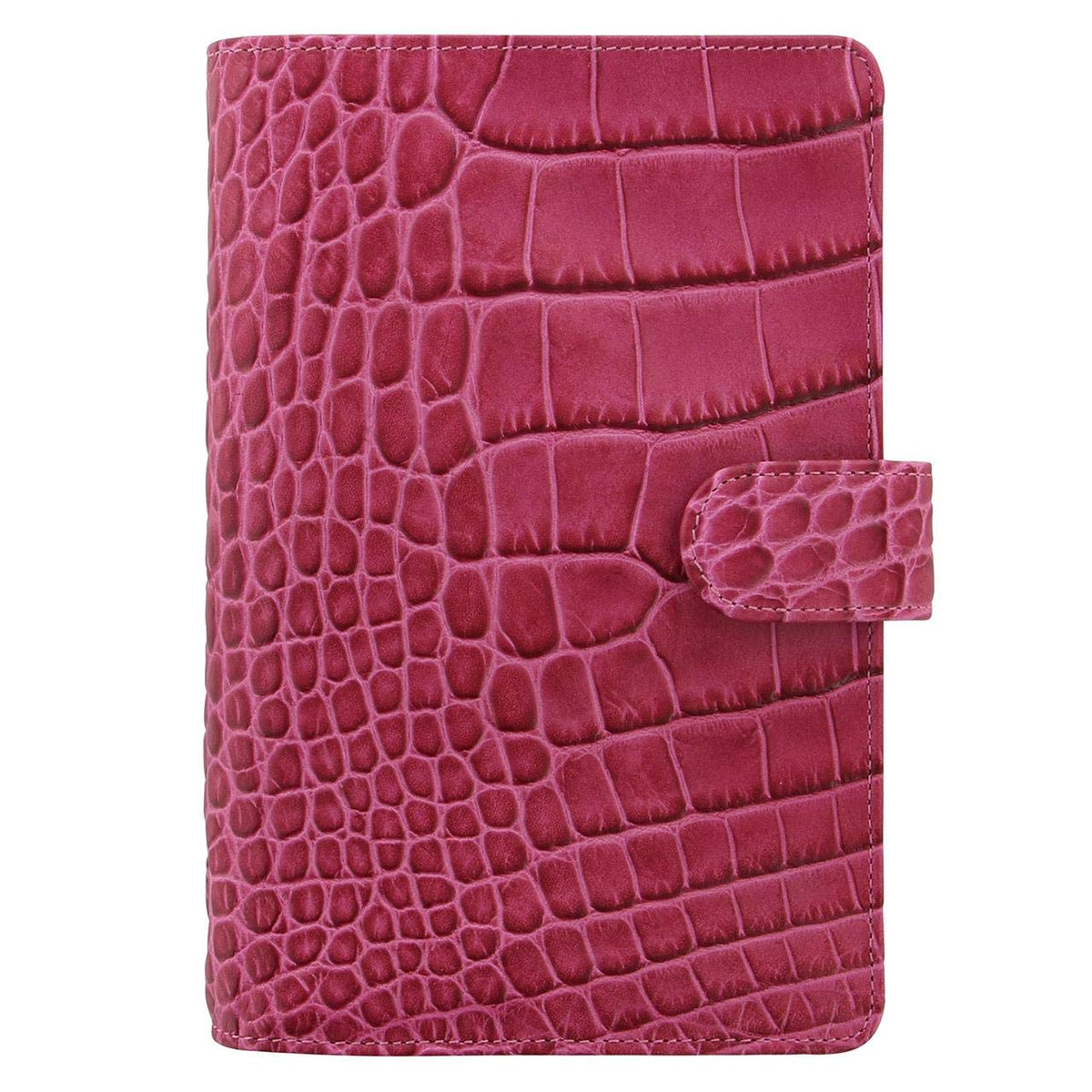 Personal Compact Classic Croc Fuchsia Organiser