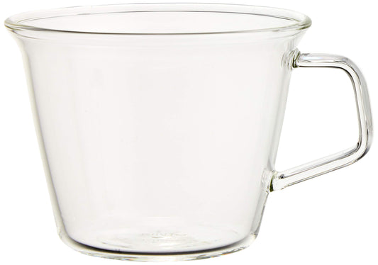 KINTO 8433 CAST Espresso Cup, 3.4 fl oz (90 ml), Heat-Resistant Glass, Microwave and Dishwasher Safe