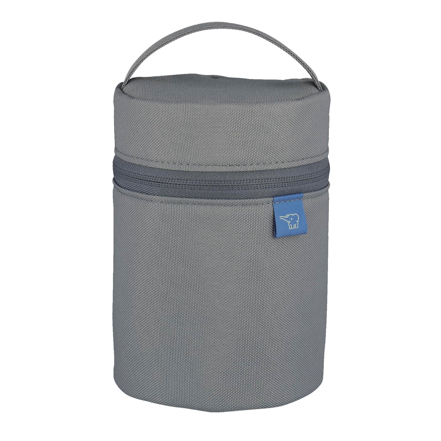 Zojirushi SW-PC01-HM Soup Jar Pouch, Small Size (For 8.5-13.5 fl oz (250-400 ml), Easy to Carry, Increased Heat Retention, Cutlery Pocket, Washable, Bento Pouch, Cloud Gray