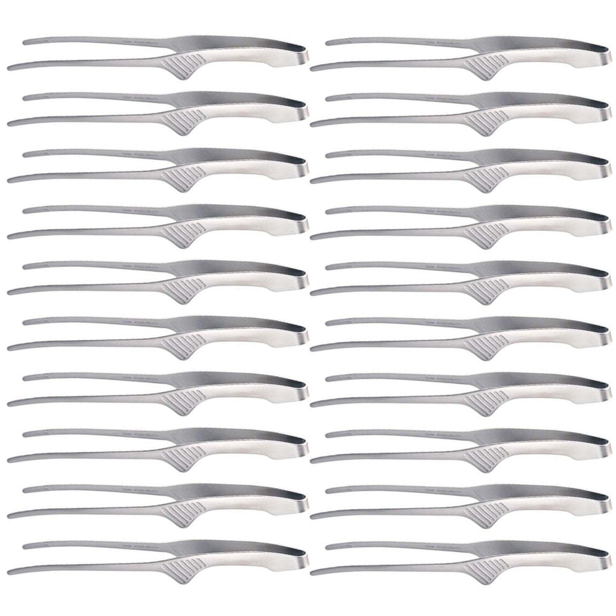 Todai 18-0 Clever Tongs, Economy Type, Set of 20, Yakiniku, Pasta, Camping, Barbecue, Made in Japan