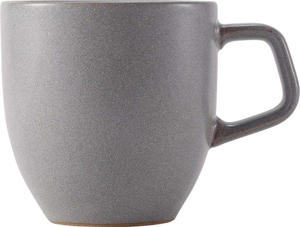 Ovject O-MC300-MGY Mino Ware Mug, Coffee, Soup, Cup, Ceramic, Microwave Safe, 10.1 fl oz (300 ml), Matte Gray