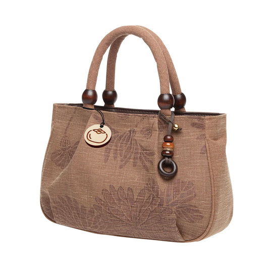 Persimmon Dyed "Marron" Handbag