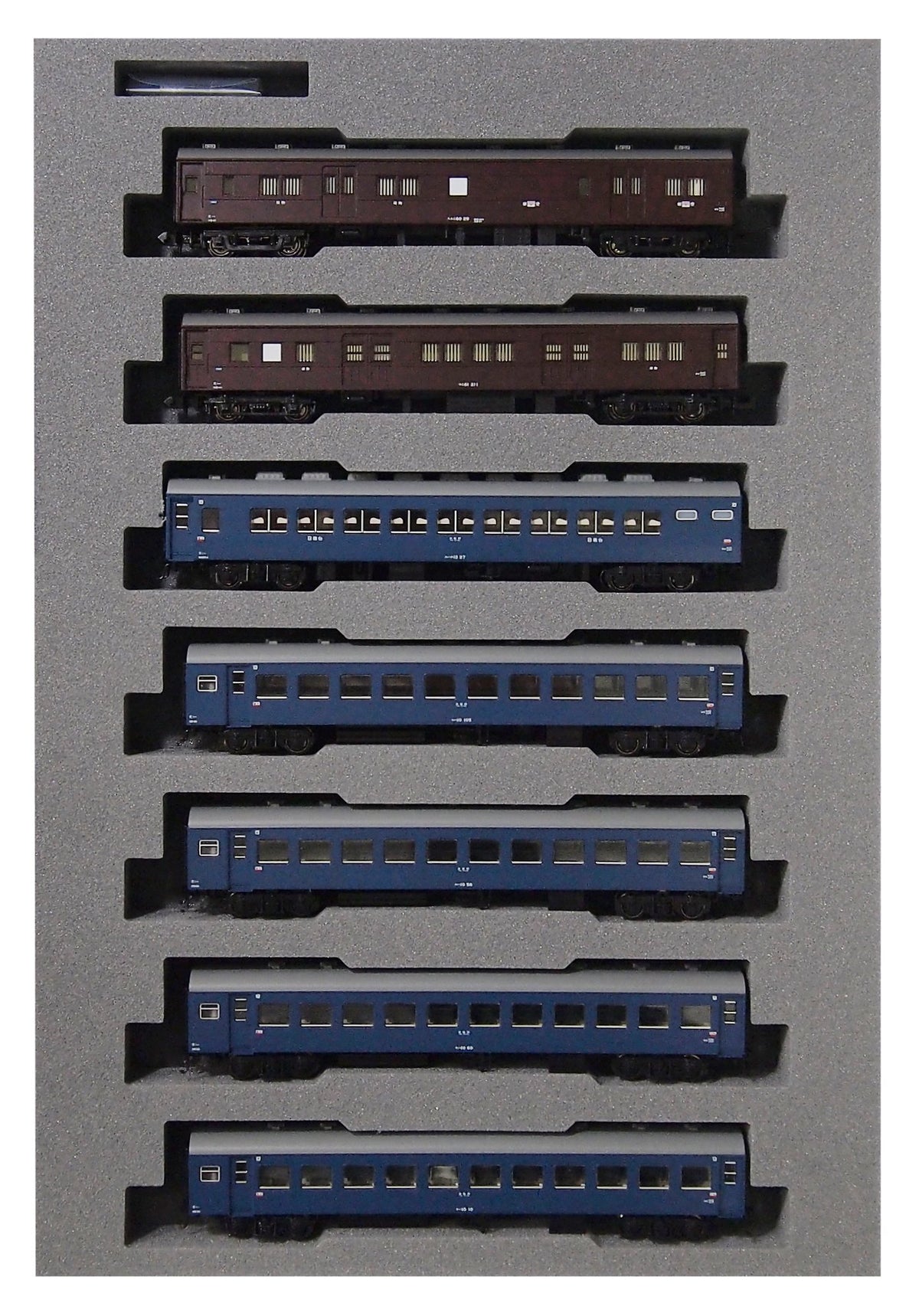 Kato N-Gauge series10 Night Express Daisen 7-Car Set [10-1450] (Japan Import)