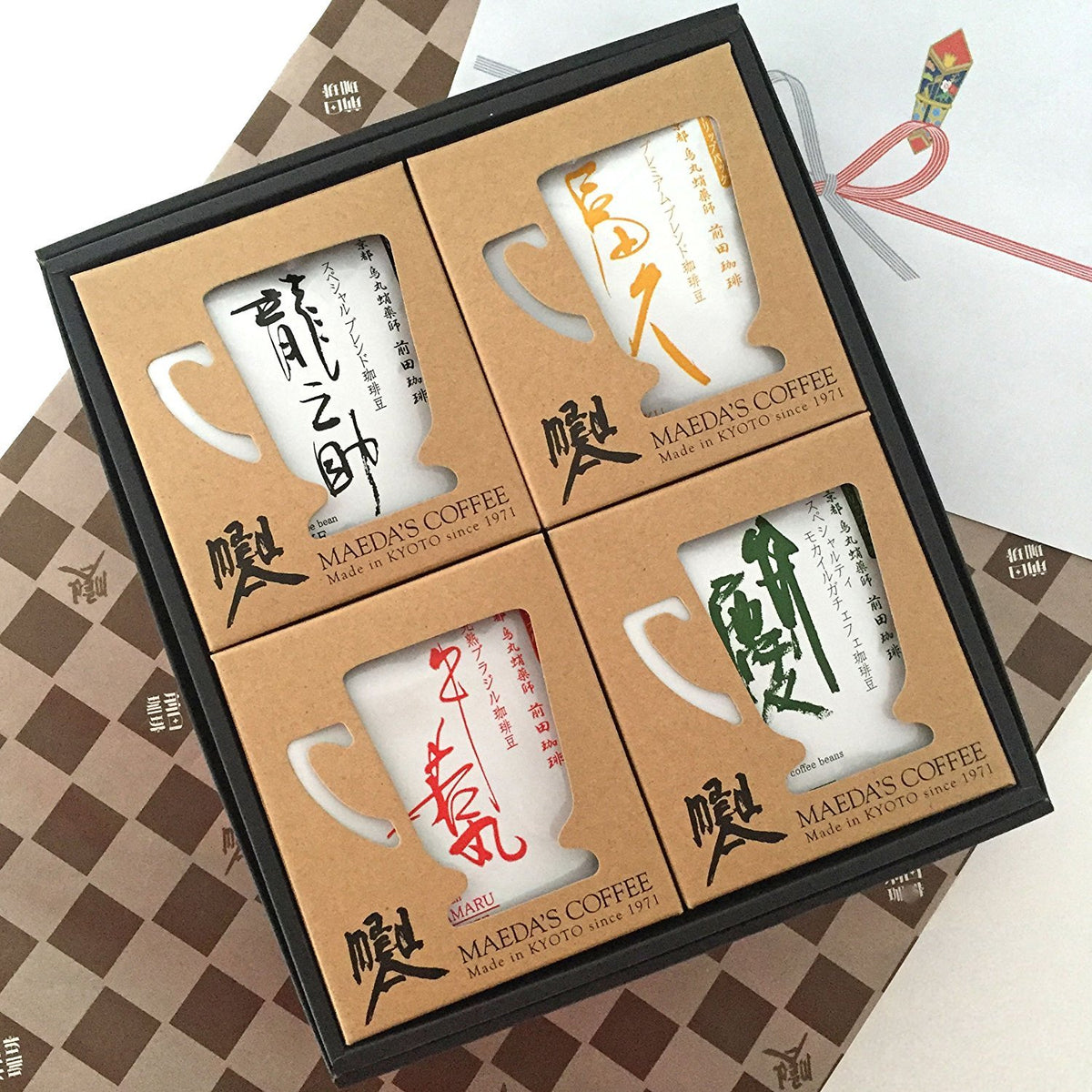 Maeda coffee three drip pack gift set drip coffee drip bag